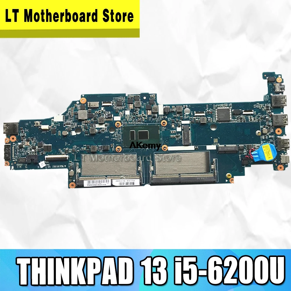 Для lenovo ThinkPad 13 s2 материнская плата для ноутбука процессор i5-6200 FRU: 01AY546 тест
