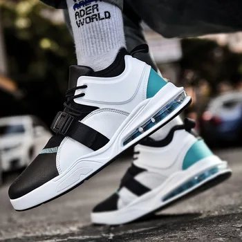

2020 spring summer new large size men's shoes low-top thick bottom casual men's shoes lightweight air cushion running shoes.