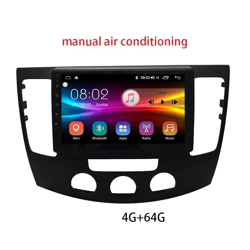 Sonata Android 9,0 Восьмиядерный 4+ 64G автомобильный стерео Gps навигатор 1Din Android Автомагнитола для 2009 hyundai Sonata - Цвет: RAM 4G ROM 64G