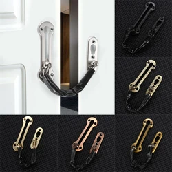 Anti-theft Stainless Steel Hotel Door Chain Security Guard Latch Bolt Locks Home Door Hardware