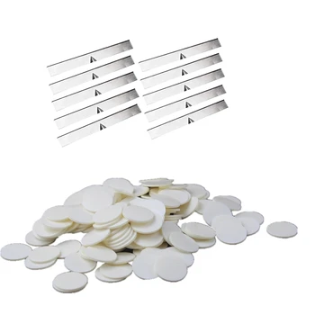 

Candle Making Kit,Candle Wick Sticker (200 PCS) and Metal Candle Wick Holder Candle Holder Diy Handmade Accessories Candle Core