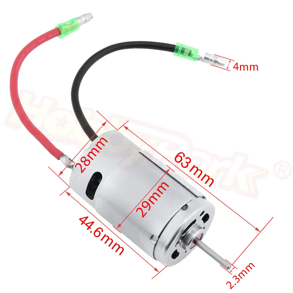 390 матовый электродвигатель двигателя L959-33 для 1/12 весы WLtoys L959 L969 L979 L202 L212 L222 K959 RC