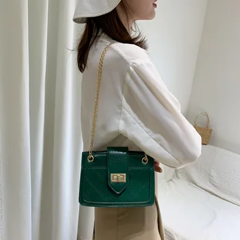 

Women's bag 2020 new fashion chain small square bag classic spring and summer wild shoulder messenger bag