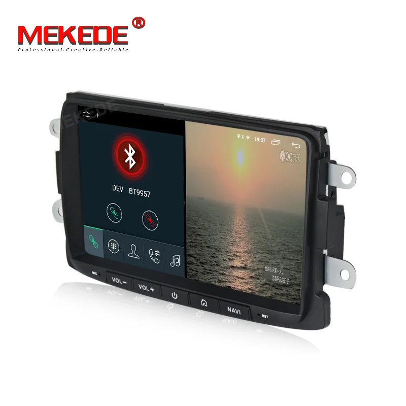 8 дюймов Android 9,0 автомобильный DVD мультимедийный плеер для Dacia/Sandero/Duster/Renault/Captur/Lada/Xray 2/Logan Поддержка wifi Bluetooth