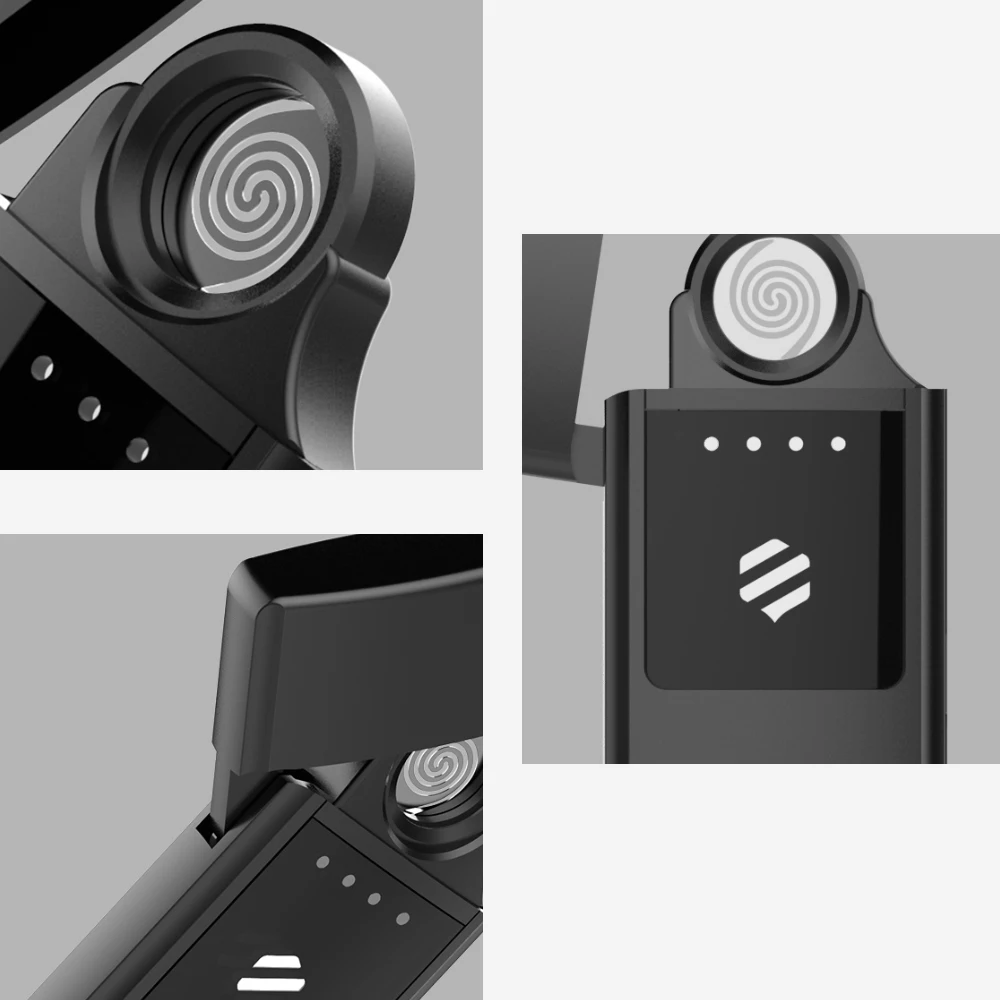 Xiaomi Beebest металлический электронный прикуриватель USB Перезаряжаемый сенсорный экран ветрозащитные сигареты гаджеты для мужчин безопасный без огня