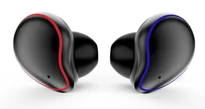 Черный SE9 TWS Bluetooth 5,0 беспроводные наушники мини Игровые наушники с микрофоном шумоподавление громкой связи гарнитура для iphone huawei xiaomi - Цвет: Черный