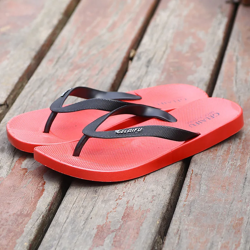 

New Style Couples Flip-flops Summer Fashion Students MEN'S Slippers Outdoor Flat Flip-flop Beach Sandals