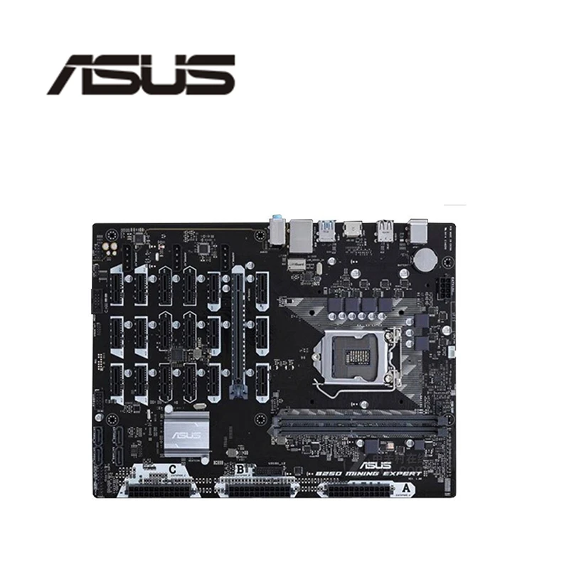 ASUS B250 CPU メモリ ライザーカード おまけ マイニング AI - PCパーツ