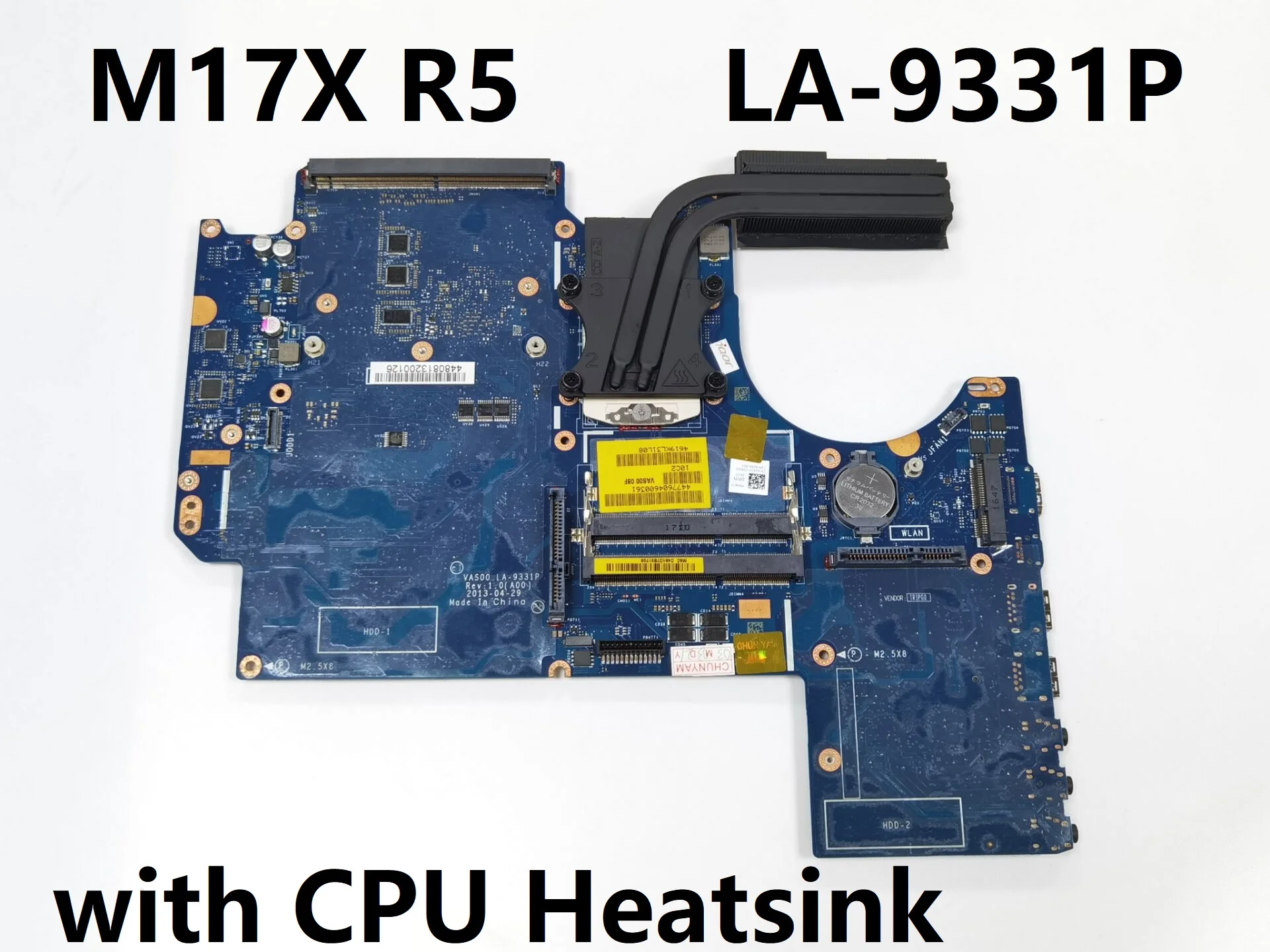 Новая стеклянная материнская плата для ноутбука DELL Alienware M17X R5 технические