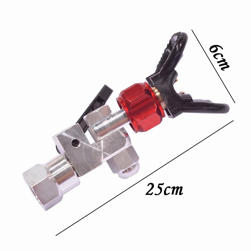 Baratos 7 8 herramienta de accesorios de guía de pulverización Universal para rociador de pintura 7 8 pistola de pulverización a presión máquina de pulverización sin aire Universal