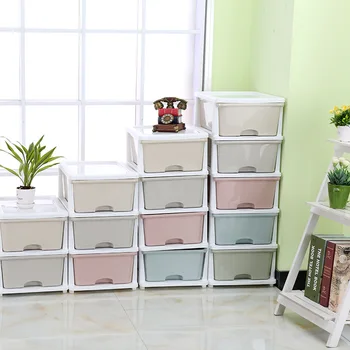 

Korean macaroon drawer cabinet household living room bedroom sundry storage box makeup organizer drawer organizer