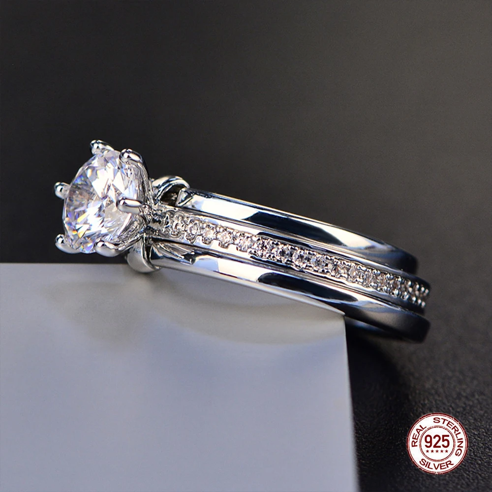 Модные аметист драгоценные Камни Серебряное кольцо с синим сапфиром Серебро 925 Ювелирное кольцо с аквамарином для женщин обручальные кольца