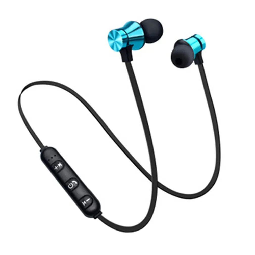 

Portable Sports Bluetooth Earphone Stereo Noise Cancelling fone de ouvido bluetooth with Microphone Headset Magnet Earbuds