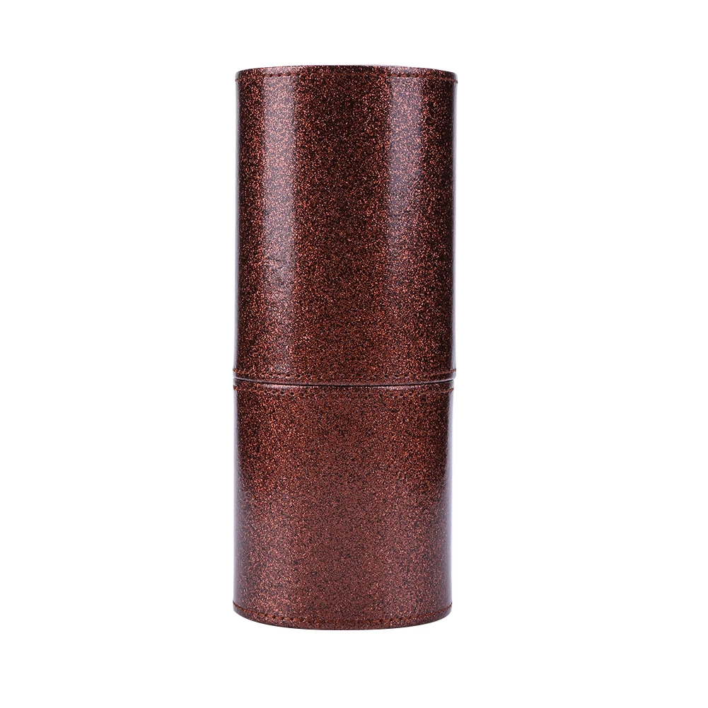 brown Maquillaje Макияж Кисти держатель для хранения Органайзер brochas maquillaje pincel макияж аксессуары косметический контейнер бутылка инструмент - Цвет: brown