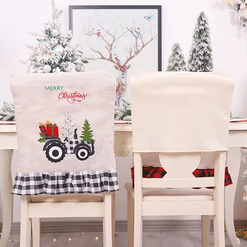 

New Christmas Santa Claus Chair Cover Home Dining Chair Cover New Christmas Chair Cover Home Dining Chair Cover Chair Backres