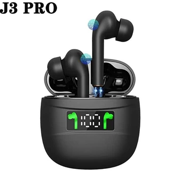 

New J3 Pro TWS Bluetooth Wireless Earphone Touch Control Bluetooth 5.0 9D Stereo Bass Earbuds Headset LED Display For All Phone