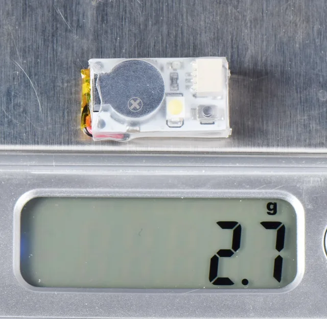 100dB JHE20B Finder Super Strong Buzzer Tracker Over Integrated Battery for Miniature Remote Control Drones Spare Parts Accs 4