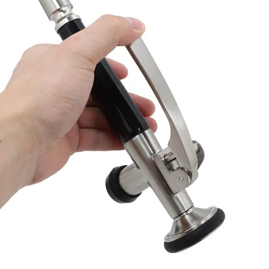 Household Kitchen Pull Down Spring Faucet Hot and Cold Water Tap Washbasin Faucet