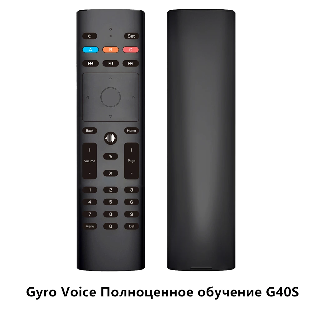 G40S Google Voice Remote Control Air Mouse Wireless Mini Keyboard with