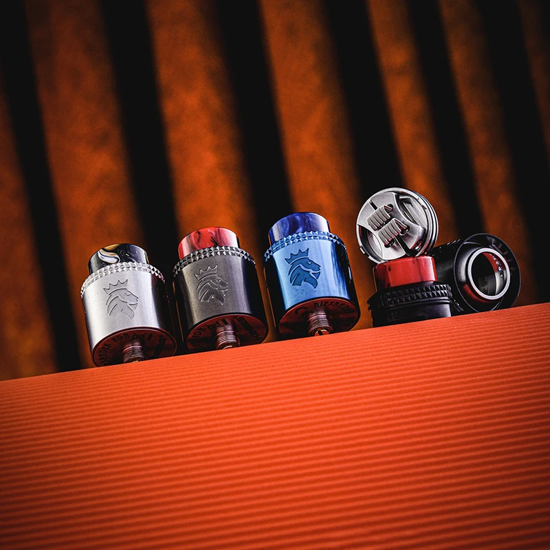 

Original KAEES Alexander RDA Tank Atomizer 24mm Top-filling Rebuildable Atomizer Squonk pin Vape Tank for 510 Thread Vape Mod