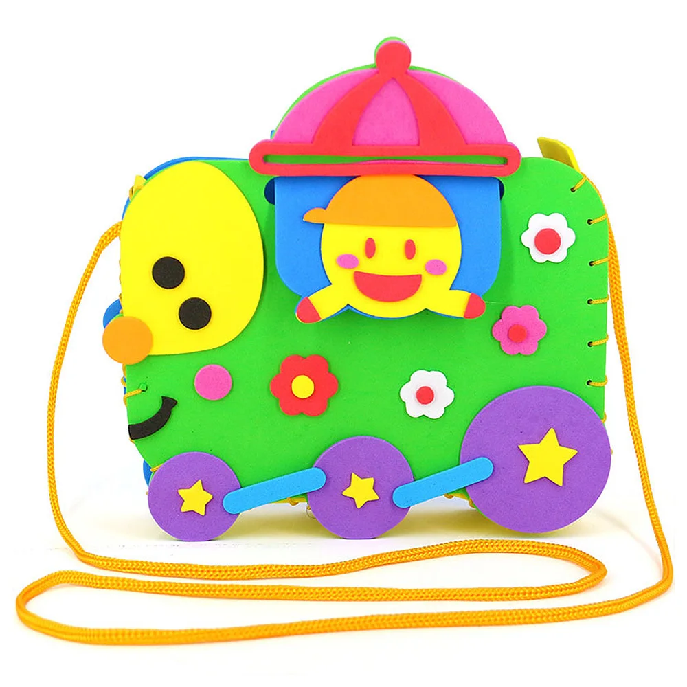 Детская игрушка нетканое полотно сумка DIY Детский сад сумки ручной работы игрушки для детей