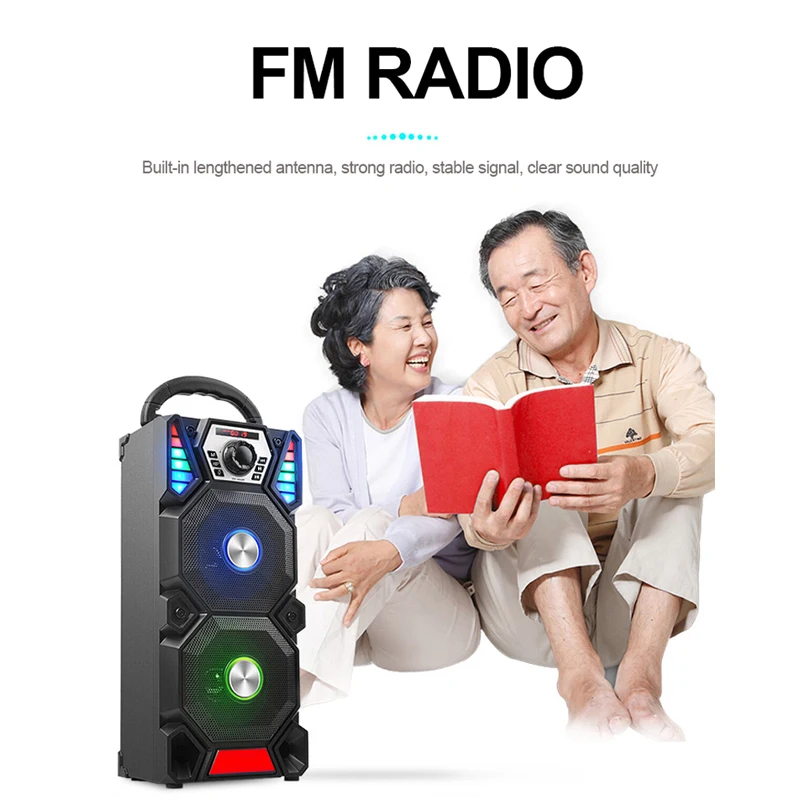A1 Portable Speakers Wireless Bluetooth Speakers Outdoor High-power Party Audio Subwoofer Dual Audio Computer Speaker A1 Portable Speakers Wireless Bluetooth Speakers Outdoor High-power Party Audio Subwoofer Dual Audio Computer Speaker