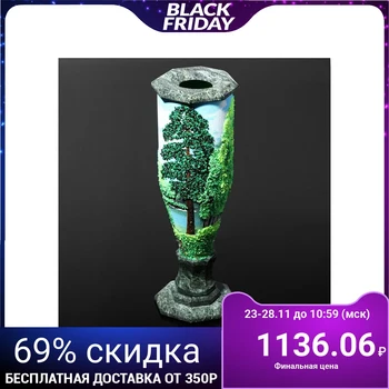 

Vase "Summer" serpentine, 27 x 9x9 cm