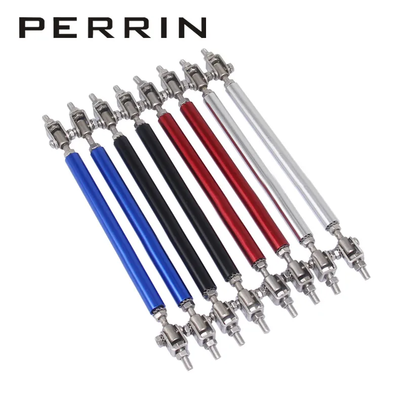 Universal Adjustable150MM/200MM Racing Front Bumper Lip Splitter Rod Strut Tie Bar Support Kit/saab 9-5/front bumper