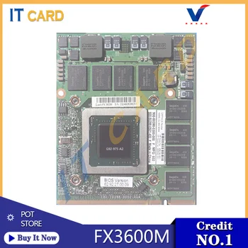 

Quadro FX3600M FX 3600M GDDR3 512MB Video Graphics Card G92-975-A2 For HP Compaq 8710W Dell M15X M17X IBM Thinkpad W700 series