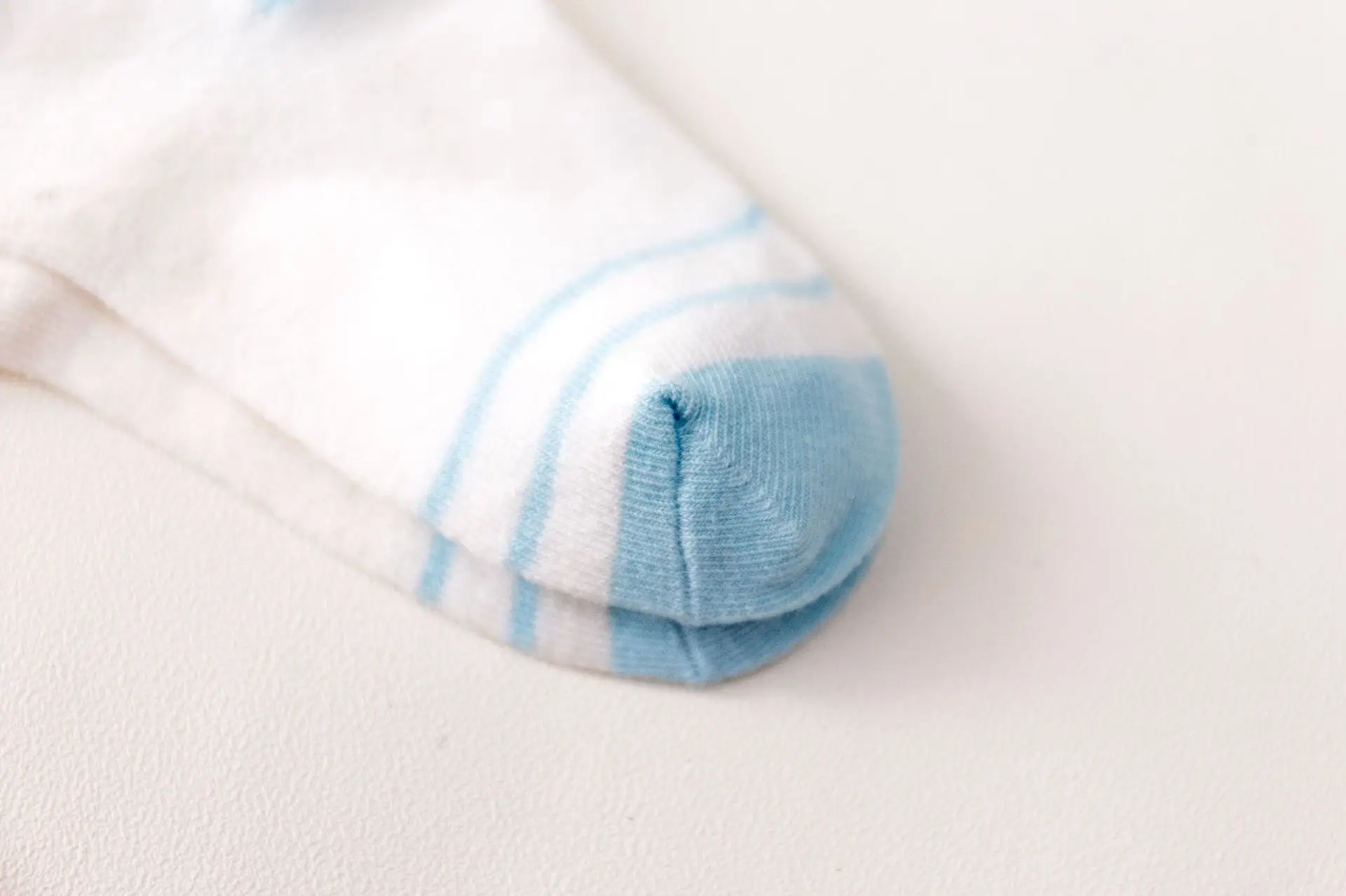 Spring New Style Children's Socks Cartoon Bear Sky Blue a Swell Cotton Breathable Sweat Absorbing Children's Socks