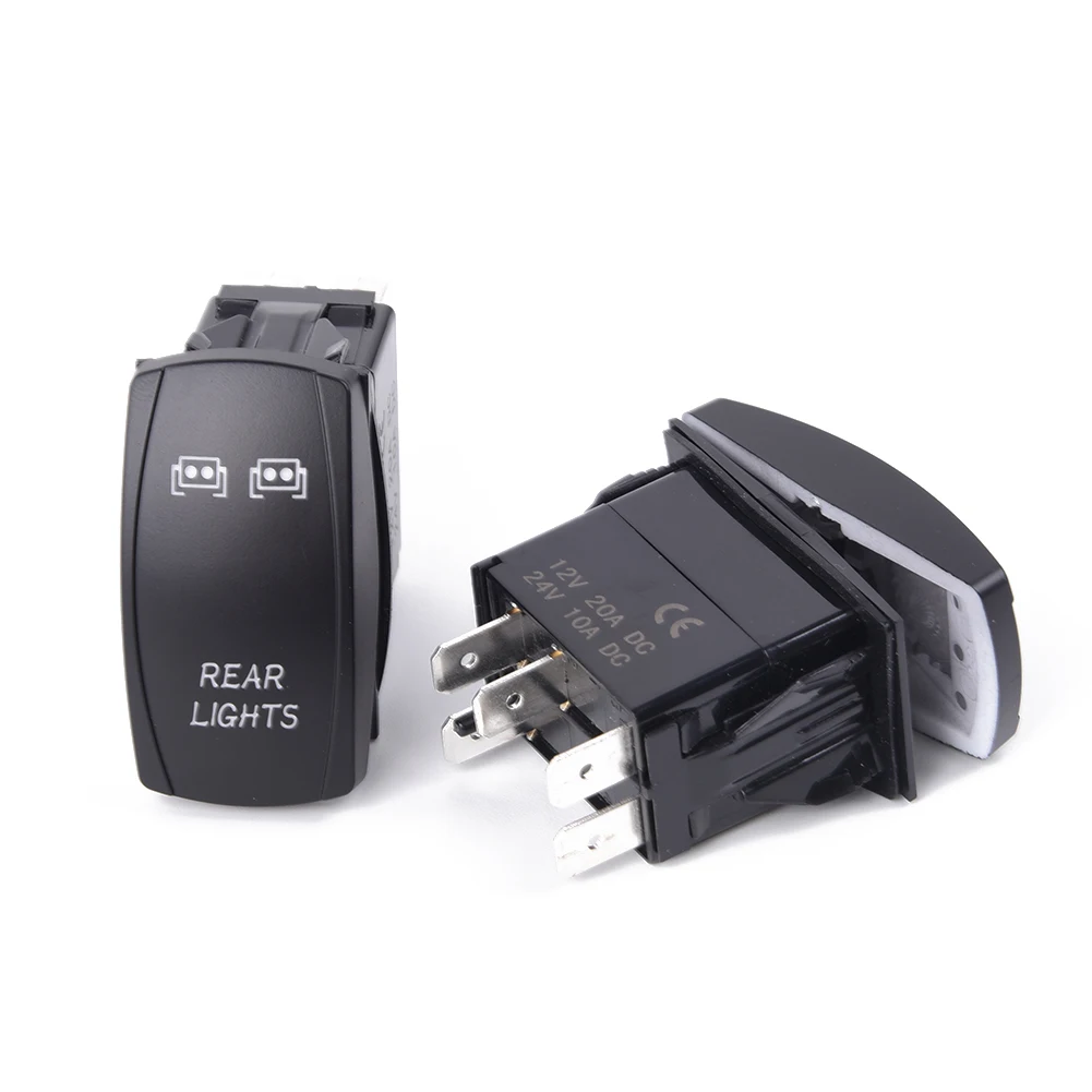1 комплект Rockers Switch синий светодиодный светильник для UTV POLARIS RZR 4 XP 900 1000 Автомобильные Лодки авто аксессуары для замены