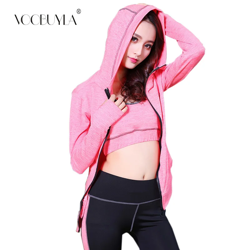 Voobuyla 5 шт. Спортивная футболка + спортивный бюстгальтер спортивные Леггинсы Шорты