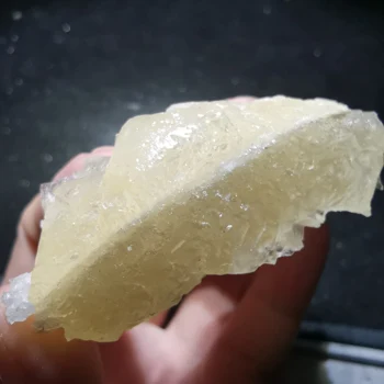 

45.4gNatural rare intercalated calcite protolith quartz symbiotic aura energy healing stone decorative mineral specimens