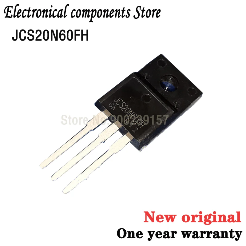 100% новый оригинальный один год гарантии 10 шт. JCS20N60FH 20N60 TO-220F 600V 20A | Электроника