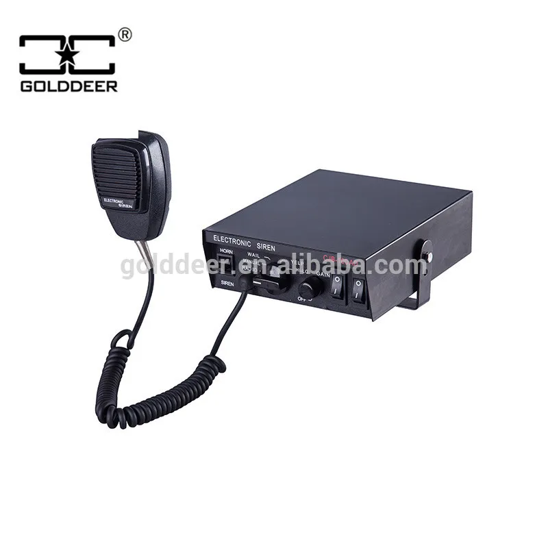 

Auto Usage 100w 12V panic with Electronic siren amplifier for Police Ambulance car (CJB-100AD)