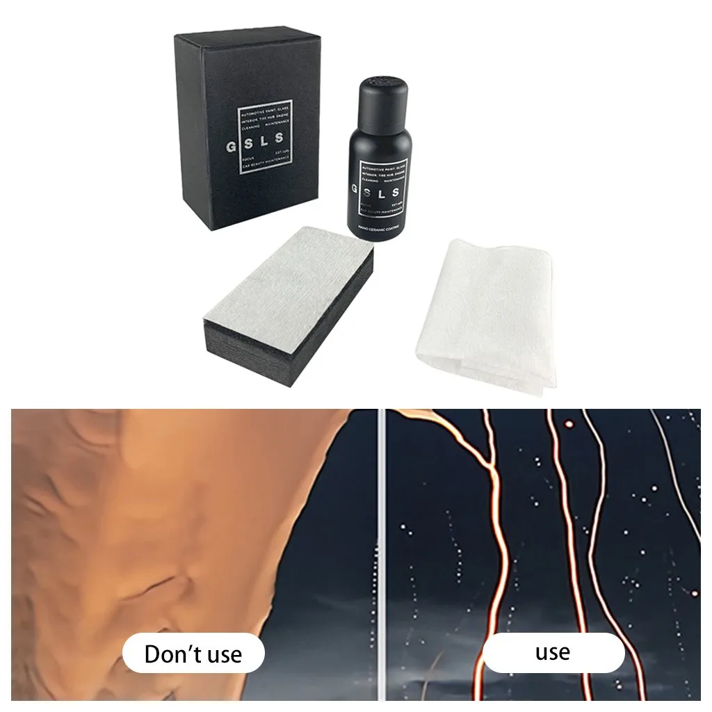 30 мл 9H автомобильное гидрофобное стекло покрытие жидкое керамическое покрытие уход за автомобилем полировка делает автомобиль более сияющим, как практичный