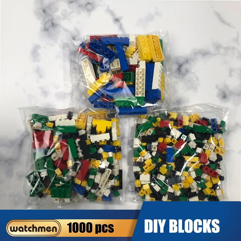 

1000 Pcs Building Blocks Bricks DIY Creative Bricks Bulk Model Figures Compatible City Friends Educational Kids Toys