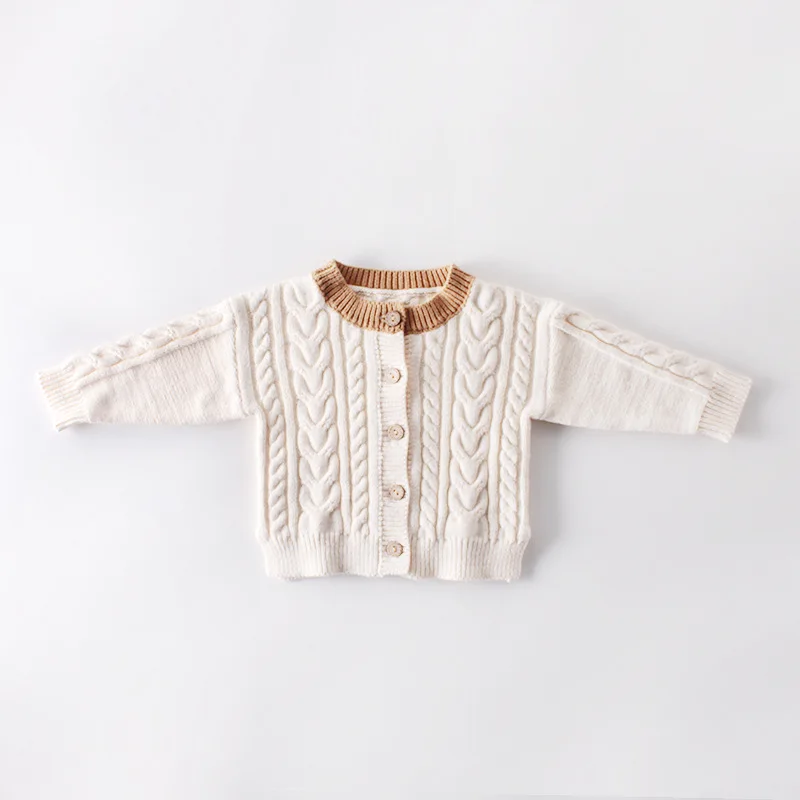 Ребенок дети девочка свитер однотонный открытый стежок сплошной свитер пуловер для девочек весна осень верхняя одежда