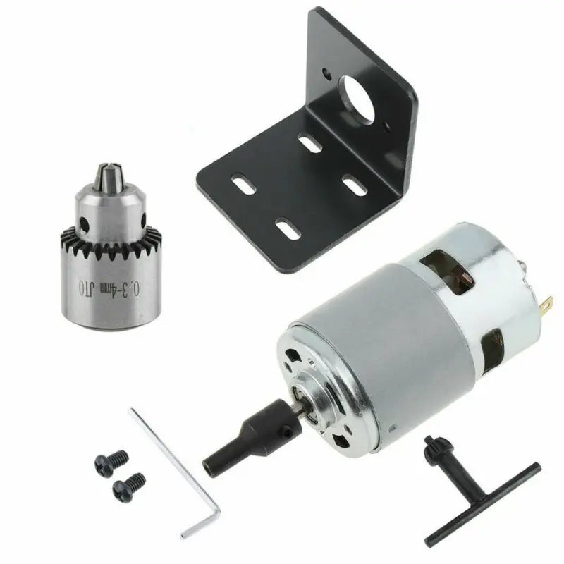 5A-3A DC12V-24V крутящий момент Электрический DC бесщеточный двигатель JTO патрон гаечные ключи с кронштейном