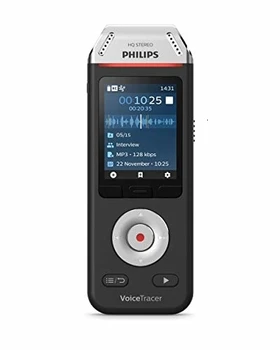 Philips-Grabadora de voz digital profesional, 8GB, DVT2110