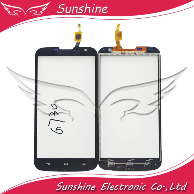 Протестировано Высокое качество для huawei Ascend G730 G 730 с сенсорным экраном Переднее стекло дигитайзер