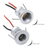 10pcs 1W DC12V IP65 Mini LED Spot light Thumb Spotlight Lamp Cabinet Ambient Lighting 3