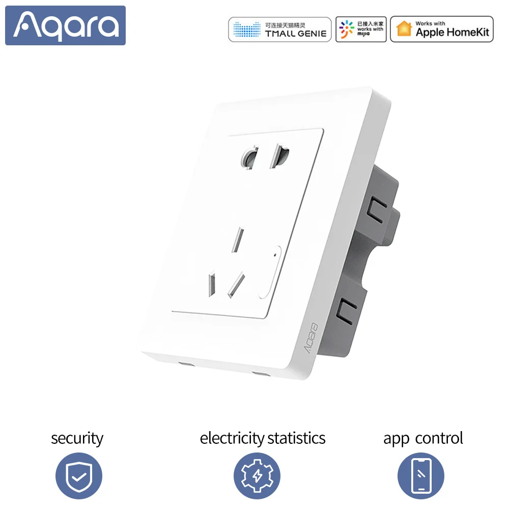 Aqara Wall Socket Smart Socket Wireless Wall Outlet Switch Wireless
