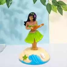 Мода на солнечных батареях Танцующая девочка качающаяся анимированная качающаяся Танцующая игрушка для автомобиля и домашнего декора детские игрушки подарок автомобильные аксессуары