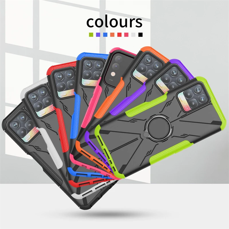 

Чехол для Realme 8i, чехол для Oppo Realme 8i 8 Pro C21 A54 A74 A94 A93 Reno 5 Lite, чехол с магнитной присоской и подставкой для Realme 8i, чехол