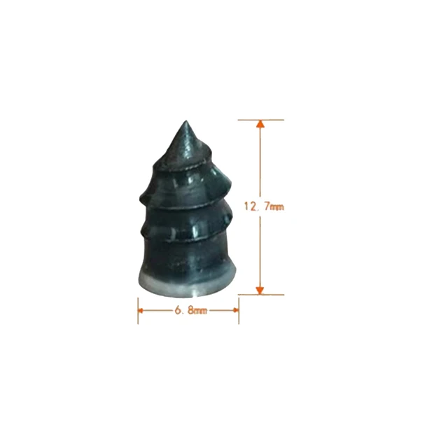 Vacuum Tyre Repair Nail For Motorcycle Tubeless Tyre Repair Rubber Nails Self-tire Repair Tire Film Nail Size S/L LARGE 5PCS