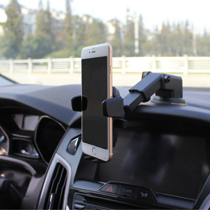 360 Вращающийся Автомобильный держатель для телефона на лобовое стекло Подставка для универсального телефона gps SUB