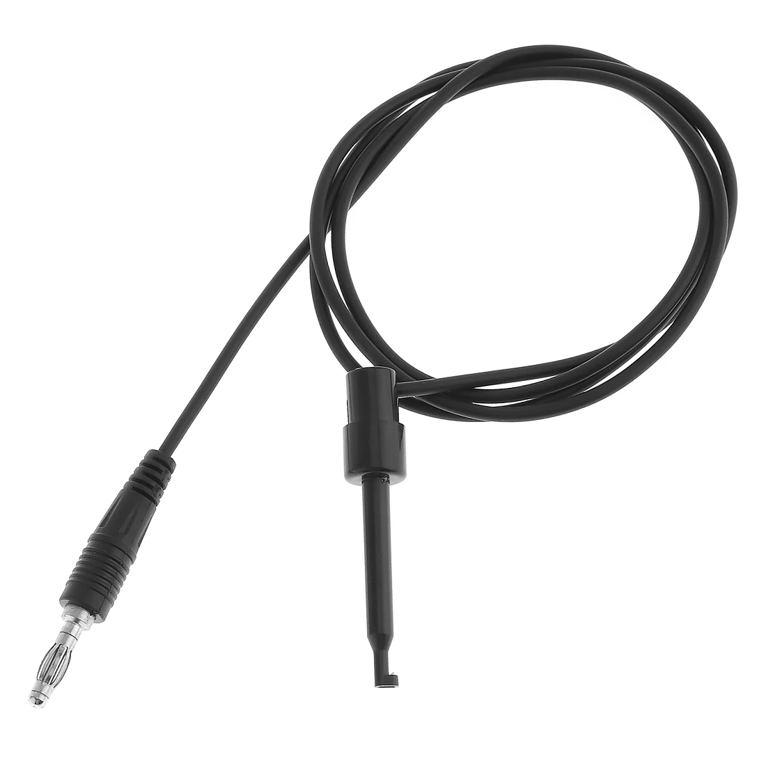 Портативный 4 шт. 4 мм фонарь штекер для тестирования Крюк Клип зонд кабель Ведущий кабель для мультиметр для тестирования оборудования