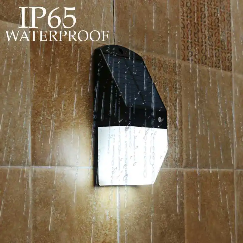 Solar Power 25 LED PIR Motion Sensor Wall Light Waterproof Outdoor Yard Garden DC5V Landscape Lamp