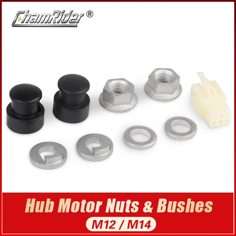 

Screw Nut for Electric Bicycle, E-Bike Motor Wheel Accessories, M12, M14